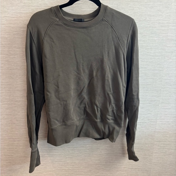 Olive Green ATM Crewneck Sweatshirt - Picture 1 of 1
